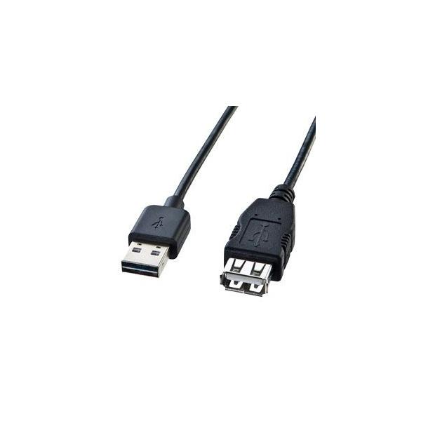 �T�����T�v���C ���ʑ}����USB�����P�[�u�� A-A���X 1m �u���b�N KU-REN1