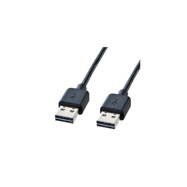 �T�����T�v���C ���ʑ}����USB�P�[�u�� A-A�^�C�v 2m �u���b�N KU-RAA2