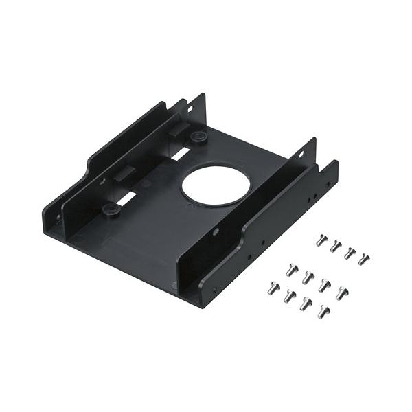 2.5インチSSD/HDDを2台同時に1つの3.5インチベイに取付け可能サンワサプライ / さんわさぷらい / SANWA /