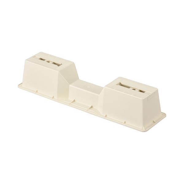 ■ ビス止め、ボルト締め両対応■ 両サイド目盛り付きでセンターを取りやすいです■ 積み重ねができます【仕様】寸法：幅390(天面360)×高さ75×奥行100mm許容面荷重：150kgf(平地で2個使用時)オーム電機 / おーむでんき / OHM