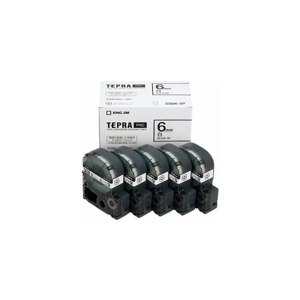 �L���O�W�� KING JIM �e�v�� PRO�e�[�v �G�R�p�b�N �����x�� 5�� SS6K-5P