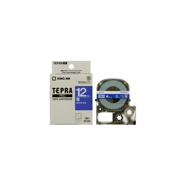 �L���O�W�� KING JIM �e�v�� PRO�e�[�v �r�r�b�h 12mm �� SD12B