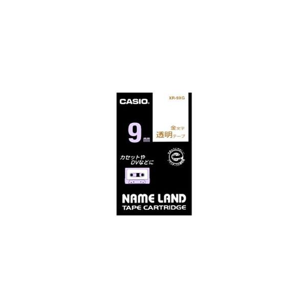 �J�V�I CASIO �l�[�������h�e�[�v 9mm ���� ������ XR-9XG