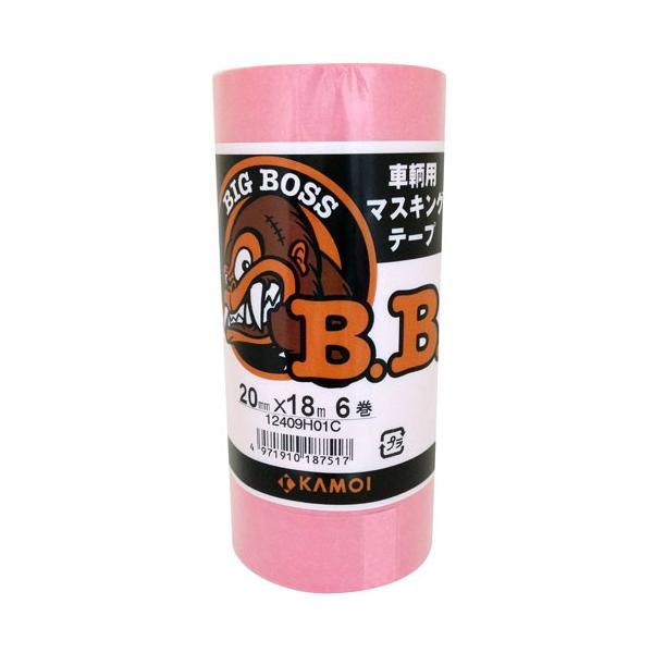 JH JC BOSSԗp}XLOe[v 20mm×18m 6 Y12#-101 2592160020