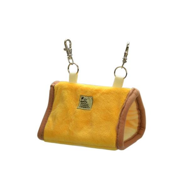 すっぽり入ってリラックス！ゆらゆら揺れる落ち着くベッド三角ベッドのスモールサイズ。小さな小鳥や、潜るのが大好きなコザクラ・ボタン等の中型インコにも。原産国：中国