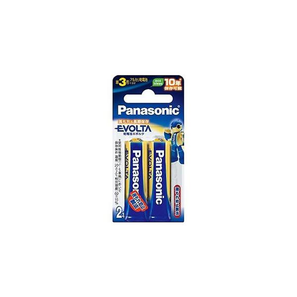 �p�i�\�j�b�N PANASONIC EVOLTA �P3�`�A���J�����d�r 2�{�p�b�N �u���X�^�[ LR6EJ/2B