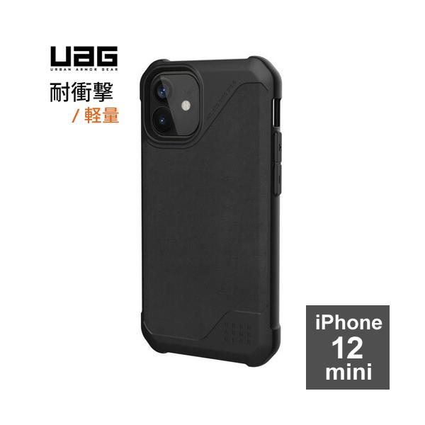 URBAN ARMOR GEARА iPhone 12 minii5.4j 2020ΉϏՌP[X METROPOLIS LT LEATHER ubN UAG-IPH20SFL-LBK {K㗝Xi