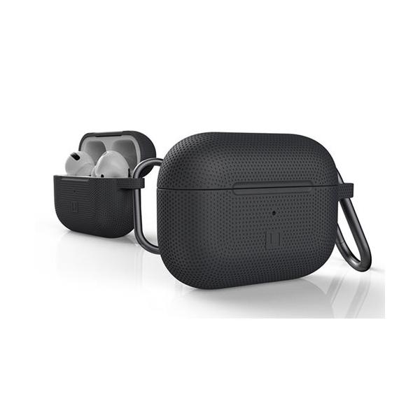 URBAN ARMOR GEAR�А� �uU by UAG�v Apple AirPods Pro�p [U] SILICONE �ϏՌ��P�[�X ���O���\�J���r�i�t�� �u���b�N UAG-UAPPROS-BK-1 ���{���K�㗝�X�i