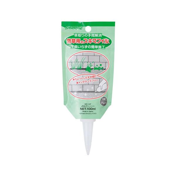 防草用のスキマフィル 100ml グレー MSP1-54