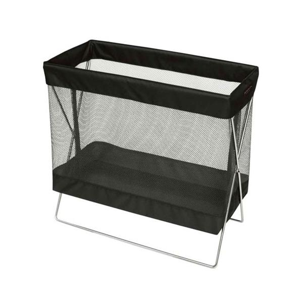 ■ 折りたたみ式■ 取り外し、洗濯OK■ 外寸430×200×H410■ 内寸H330■ 材質本体：メッシュ(ナイロン100％)フレーム：スチール(クロームメッキ)サキ / さき / SAKI