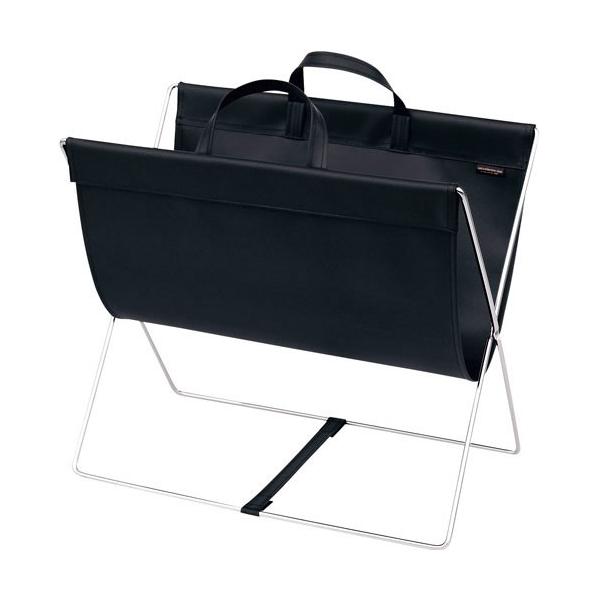 メーカー品番：R-357カラー：ブラック間口×奥行×高さ(mm)：430×250×390材質：本体/塩化ビニール   スチール/表面クロームメッキサキ / さき / SAKI