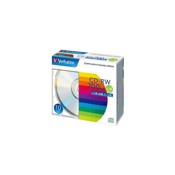 Verbatim o[xC^ f[^[pCD-RW 700MB 1-4{Ή SW80QU10V1