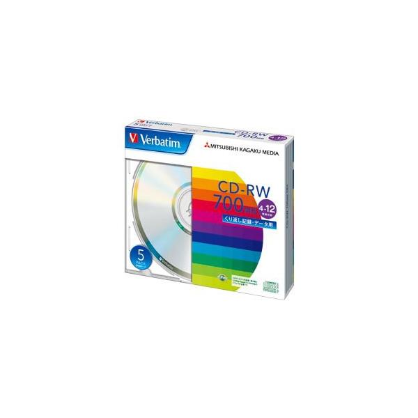 Verbatim o[xC^ f[^[pCD-RW 700MB 4-12{Ή SW80EU5V1