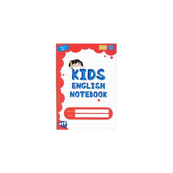 ELF Learning Kids English Notebooks by ELF Learning Level 1 - Red