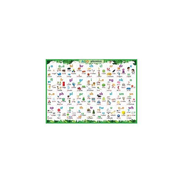AGO AGO Phonics Green iLevel 2j p|X^[ Classroom Poster [AGO J[hQ[]