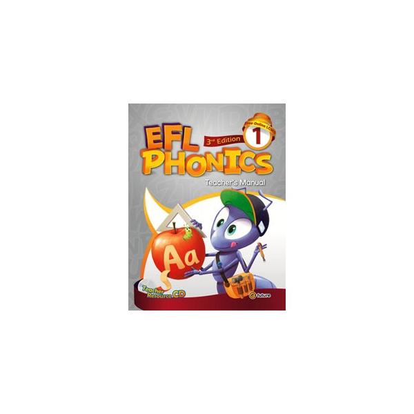 e-future EFL Phonics 3rd Edition: Teacher's Manual 1 with Resource CD