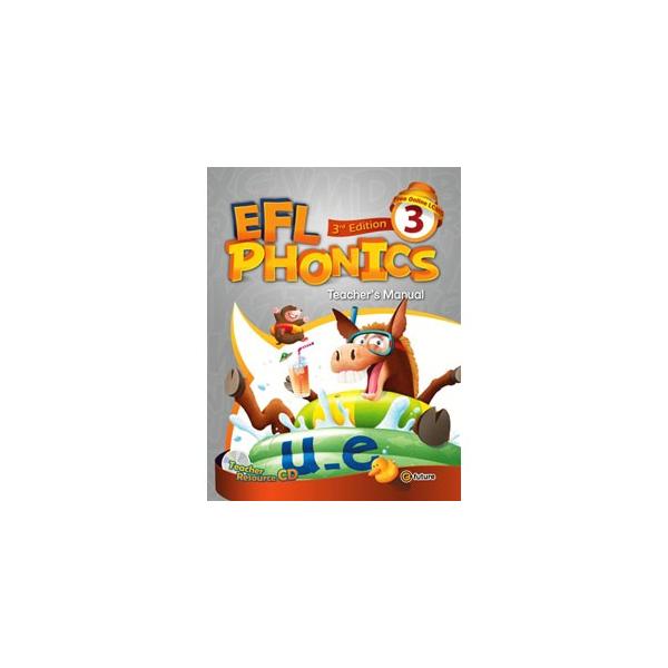 e-future EFL Phonics 3rd Edition: Teacher's Manual 3 with Resource CD