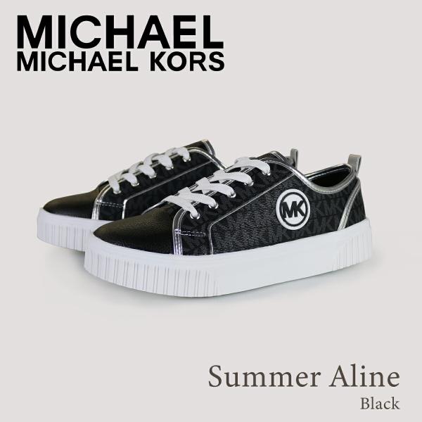 MICHAEL KORS ブラック スニーカー 中古・古着通販】MICHAEL KORS (マイケルコース) スニーカー