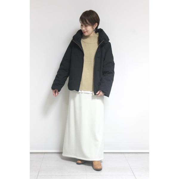 ドナマリ―（DONA MARIE）ショートダウンジャケット／ブラック : CREEKS