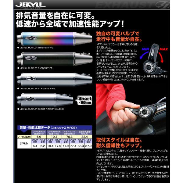 31 スリーワン ジキルマフラー SKYWAVE 250 [スカイウェイブ] type S