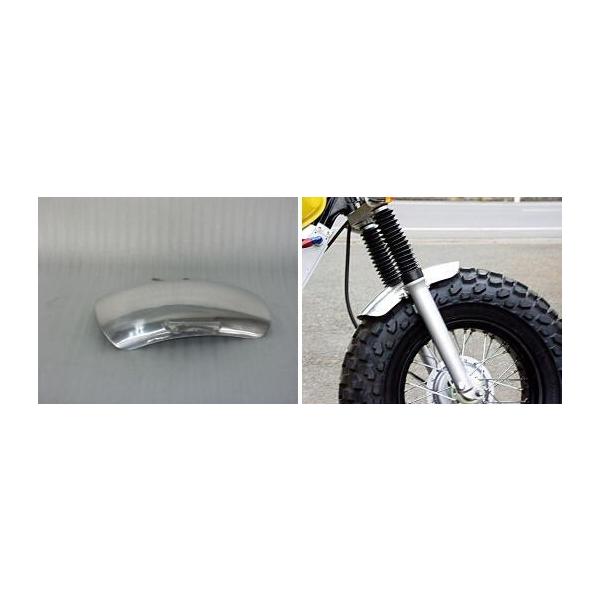 アルミ製シルバーフェンダー　tw225 tw200 Amazon | ビッグシーダー アルミリアフェンダー 仕様：フラット