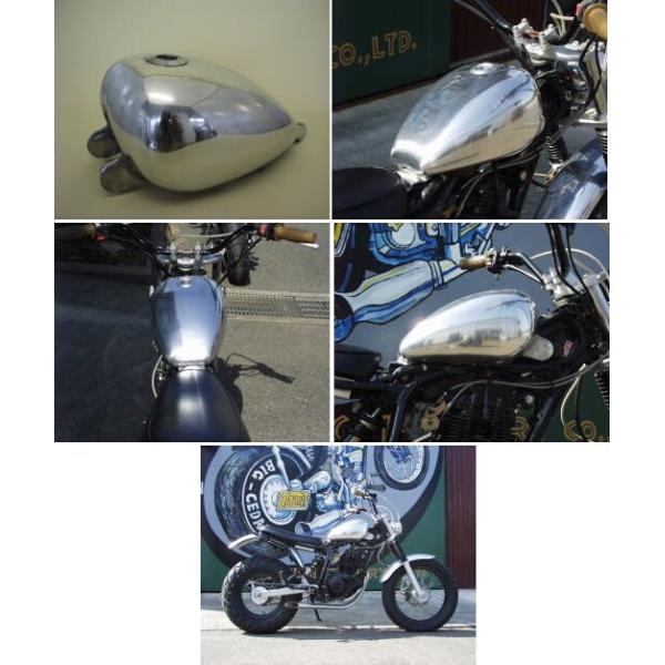 BIG CEDAR ビッグシーダー アルミピーナッツタンク TW200 TW225 YAMAHA