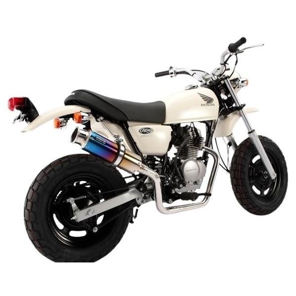 新商品!新型 ホンダ エイプ ヨシムラチタンマフラー サイレンサー