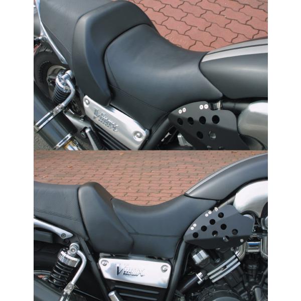 VMAX 1700用 ワイズギア リアカスタムシート Corbin ライダーシート VMAX1700 : モトパーツ バイクカスタムパーツ
