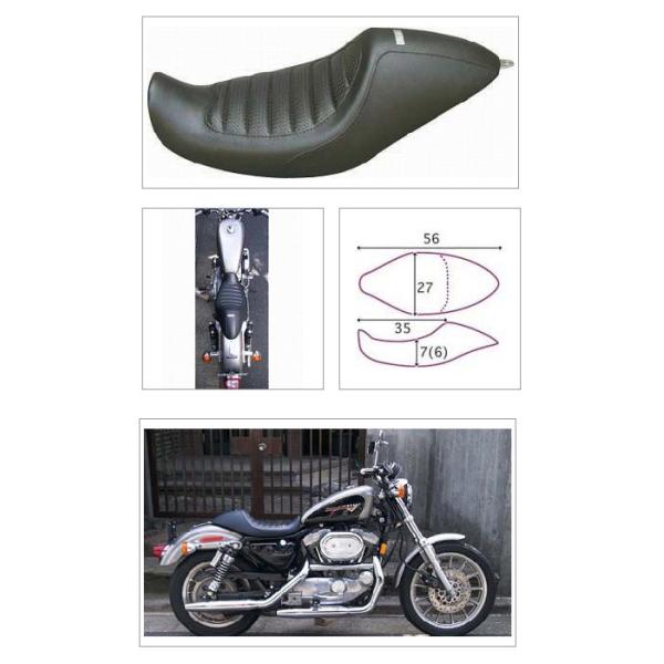 K＆H K＆H:ケイアンドエイチ シングルシート タック SPORTSTER