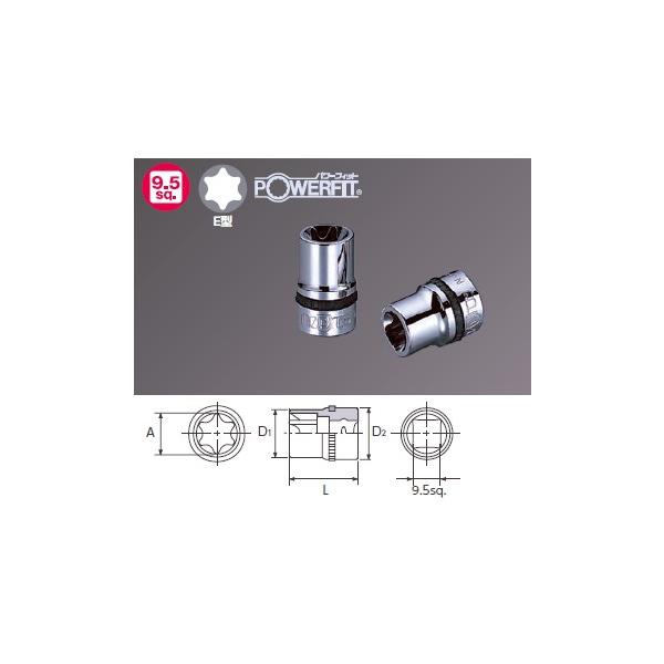 KTC Nepros �l�v���X 9.5sq.E�^�g���N�X�����`�Z�b�g �ĂсFE16 �g���N�X�����` �n���h�c�[��