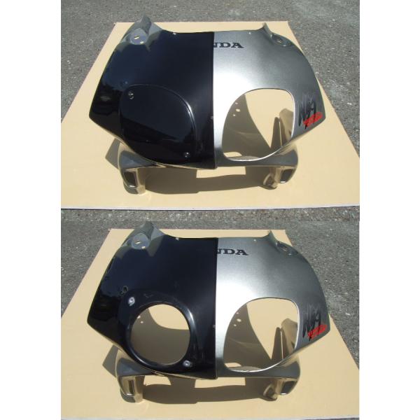 才谷屋ファクトリー RVF400 片目耐久ゼッケンカウル 仕様 黒ゲル