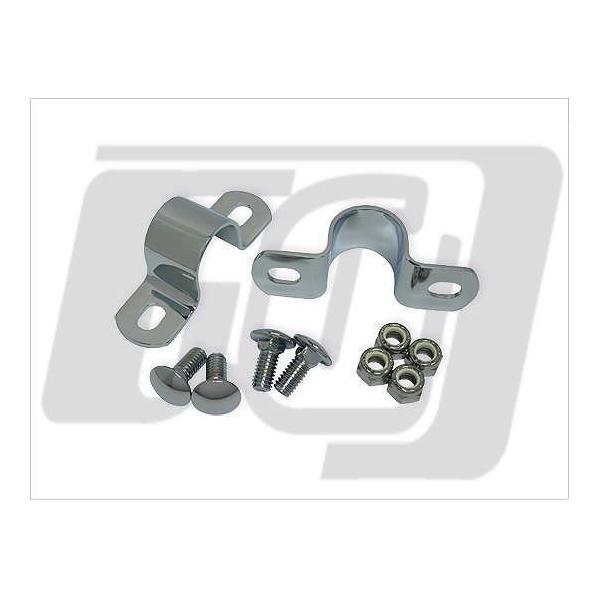 GUTS CHROME �K�b�c�N���[�� �t�F���_�[�Œ�p U�N�����v�Z�b�g �ėp ���W�b�g�t���[���� 36-57 HARLEY-DAVIDSON �n�[���[�_�r�b�h�\�� ���A�t�F���_�[ �O��