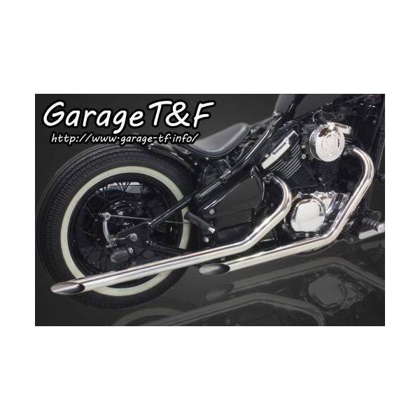 Garage T＆F ガレージ ドラッグパイプマフラー タイプ1 バルカン400