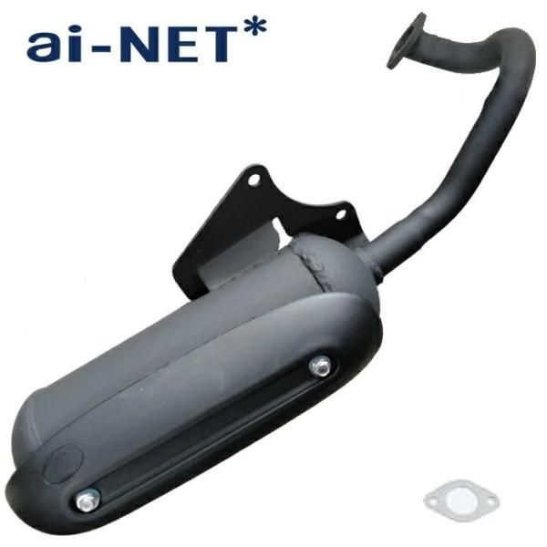 ai-net アイネット レッツ2用 純正タイプマフラー レッツ2 (2
