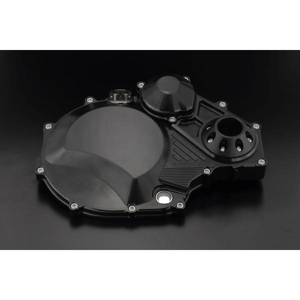 Kawasaki ZRXダエグクラッチカバー K-FACTORY ケイファクトリー クラッチカバー TYPE2 シルバー