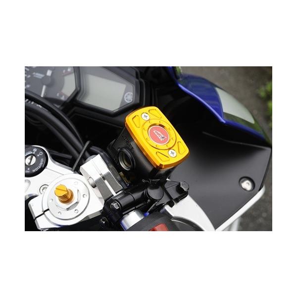AGRAS �A�O���X �t�����g�}�X�^�[�V�����_�[�L���b�v �J���[�F�u���b�N YZF-R25 YZF-R3 YAMAHA ���}�n �}�X�^�[�V�����_�[�^���N�L���b�v�E���U�[�o�[�J�o�[