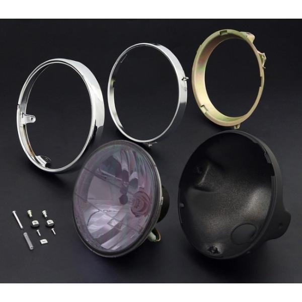 BRIGHTEC �u���C�e�b�N ���E���h�^�C�v �ėp8mm�p�����Y �u���b�N�P�[�X�������t �w�b�h���C�g ���Η� �d���n