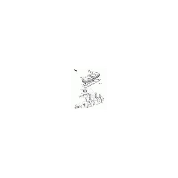 CMS �V�[�G���G�X �V�����_�[�K�X�P�b�g�A�S��  (Cylinder Gasket�Crubber) Z1 KAWASAKI �J���T�L �G���W���K�X�P�b�g �G���W���p�[�c �G���W��