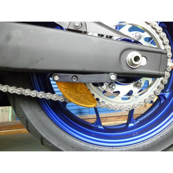 K&amp;T �P�C�A���h�e�B�[ �`�F�[���K�[�h �J���[�F�S�[���h YZF-R25 YZF-R3 YAMAHA ���}�n �t���[��