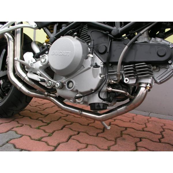 ドゥカティ　s4r spark製　エキパイ SPARK EXHAUST スパーク マフラー ステンレスエキゾーストパイプ