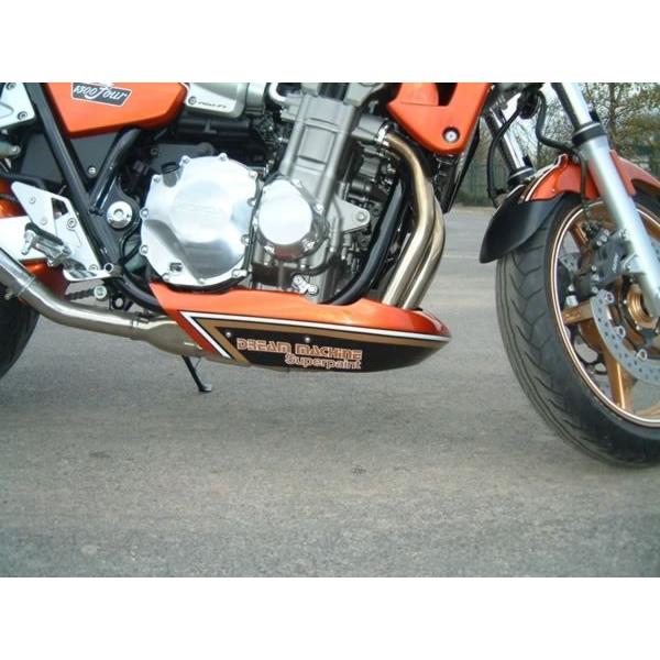 Pyramid Plastics s~bhvX`bN A_[JE/X|C[(Belly Pan^Spolier) J[FUnpainted CB1300 -2007 HONDA z_ A_[JE O