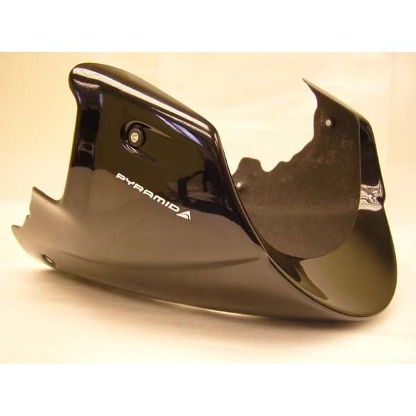 Pyramid Plastics �s���~�b�h�v���X�`�b�N �J�[�{���E�t�@�C�o�[�E�A���_�[�J�E��/�X�|�C���[(CARBON FIBRE Belly Pan�^Spoiler) GSF600 BANDIT 2000-2002 �O��
