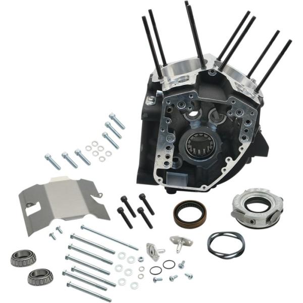 S&amp;S CYCLE GXAhGX TCN GWP[XcCJVtg hAh 4 1/8Xg[N ubN yCASE ENG TCA 1/8STK BLK [0920-0032]z