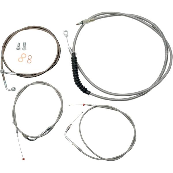 LA CHOPPERS �G���G�[�`���b�p�[�Y �P�[�u���L�b�g12-14�h FXDWG 2006-2008�p �yCBL LN KT12-14�h06-08FXDWG [0610-0413]�z Dyna Wide Glide (EFI) - 2007 2008