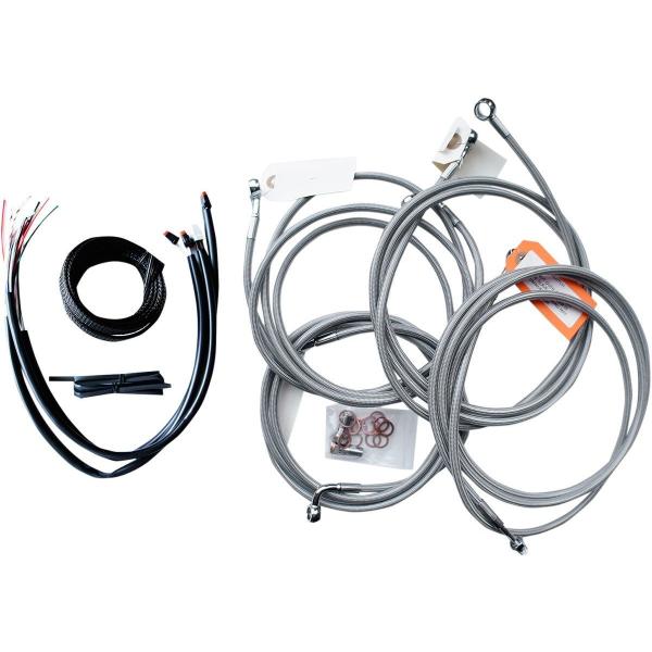LA CHOPPERS �G���G�[�`���b�p�[�Y �P�[�u���L�b�g C 12-14 FL 2016 ABS�p�yCABLE KT 16FL ABS [0610-1753]�z HARLEY-DAVIDSON �n�[���[�_�r�b�h�\�� �n���h��