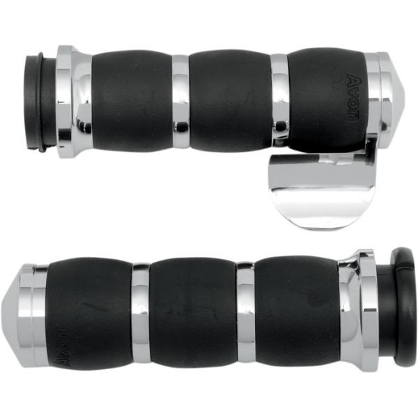 AVON GRIPS �G�C�{���O���b�v�X �O���b�v VELVET AIR���f�� TBW TB �N���[���yGRIPS VELV AIR CH�z HARLEY-DAVIDSON �n�[���[�_�r�b�h�\�� �n���h��