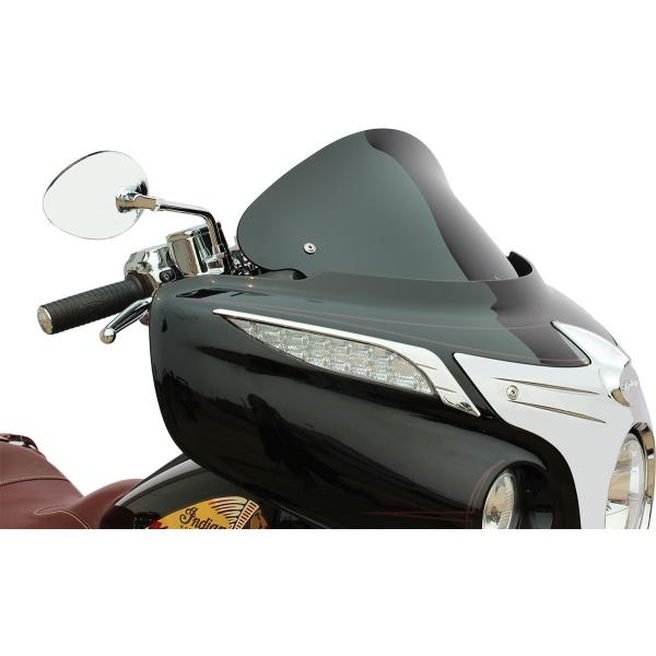 KLOCK WERKS �N���b�N���[�N�X �E�C���h�V�[���h FLARE���f�� �V���[�g �u���b�N INDIAN CHIEF 2014-�p�yFLARE W/S 14CHIEF SHRT BK [2312-0263]�z �X�N���[��