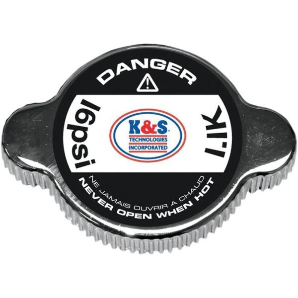 K&amp;S TECHNOLOGIES PCAhGXeNmW[Y WG[^[Lbv X^_[h N[ 16PSI yRADIATR CAP STD CHR [1903-0010]z WG[^[