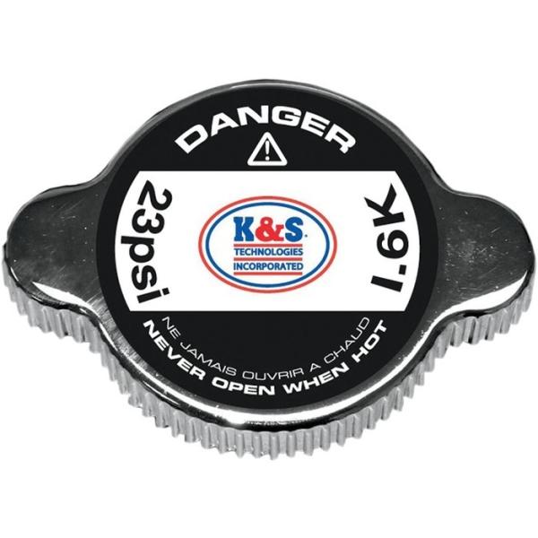 K&amp;S TECHNOLOGIES PCAhGXeNmW[Y WG[^[Lbv HP RACE 23PSI yRADIATR CAP [1903-0011]z WG[^[ p֘A GW