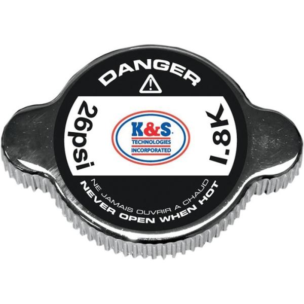 K&amp;S TECHNOLOGIES PCAhGXeNmW[Y WG[^[Lbv HP RACE 26PSI yRADIATR CAP [1903-0012]z WG[^[ p֘A GW